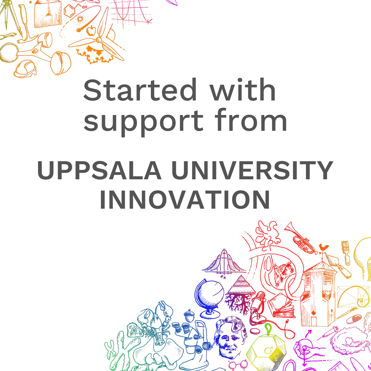 Started with support from Uppsala University Innovation — AidMix origin story cover image